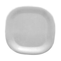 Thunder Group PS3010W 10 3/4" Passion White Round Square Plate - 12/Pack