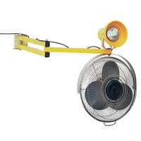 Wesco Industrial Products 272340 Dock Light and 18 inch Fan with 40 inch Arm