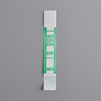 Green Self-Adhesive Currency Strap - $200 - 1000/Case