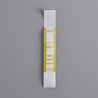 Mustard Self-Adhesive Currency Strap - $10,000   - 1000/Case