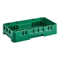 Cambro Sherwood Green Camrack Half Size Open Base Rack