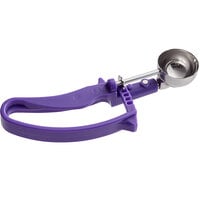 #40 Purple EZ Grip Squeeze Handle Disher - 0.75 oz.