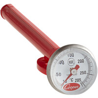 Cooper-Atkins 1246-03C-1 5" Pocket Probe Dial Thermometer, 10 - 285 Degrees Celsius
