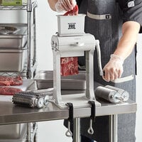 Backyard Pro MT-31 Butcher Series 31-Blade Meat Tenderizer with Jerky Slicer Blade Set, Two Legs, and Clamps