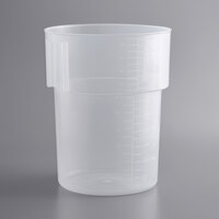 12-18-22 Quart Pack of 6 Clear Carlisle 125230 BPA-Free Lid for Bains Marie Round Storage Container 