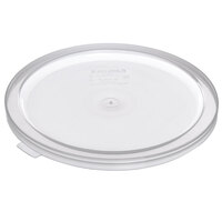 Carlisle 125230 StorPlus Bain Marie Translucent Polypropylene Lid for 12, 18, and 22 Qt. Round StorPlus Containers