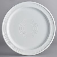 Acopa Capri 10" Coconut White Stoneware Plate - 12/Case