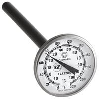 Comark TCF220/3 5" Pocket Probe Dial Thermometer 0 to 220 Degrees Fahrenheit