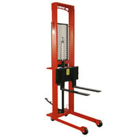 Wesco Industrial Products 260035 Standard Series 1000 lb. Fork Stacker with 25 inch Forks and 56 inch Lift Height