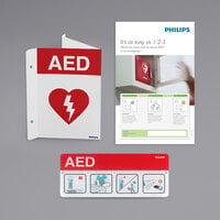 Philips 861478 AED Awareness Sign Bundle