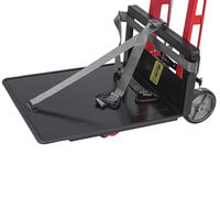 Wesco Industrial Products 260130 750 lb. 4 Wheel Steel Winch Lift with 26 inch x 30 inch Platform and 54 inch Lift Height
