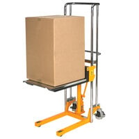 Wesco Industrial Products 272941 880 lb. Hydraulic Value Fork Lift with 25 1/2 inch Forks and 59 inch Lift Height