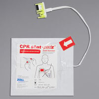 Zoll 8900-0400 Adult CPR-Stat-Padz Electrode Pad Set for AED Plus and AED Pro - 8/Pack