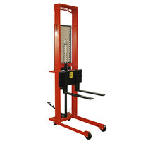Wesco Industrial Products 260036 Standard Series 1000 lb. Fork Stacker with 25 inch Forks and 64 inch Lift Height