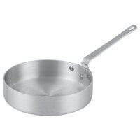 Vollrath 67437 Wear-Ever 7.5 Qt. Standard Weight Aluminum Saute Pan with Traditional Handle
