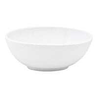 Front of the House Ellipse 10 oz. White Oval Tall Porcelain Bowl - 12/Case