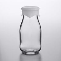 Anchor Hocking 11286 16 oz. Milk Bottle with Silicone Lid - 6/Case