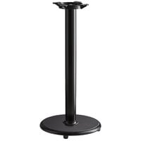 Lancaster Table & Seating Cast Iron 17" Counter Height Table Base with Self-Leveling Feet