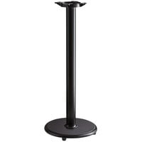 Lancaster Table & Seating Cast Iron 17" Bar Height Table Base with Self-Leveling Feet