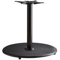Lancaster Table & Seating 30" Standard Height Cast Iron Table Base with Self-Leveling Feet