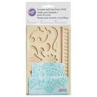 Wilton 409-2557 Lace Silicone Fondant and Gum Paste Mold