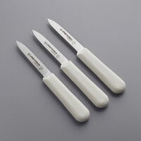 Dexter-Russell 15383 Sani-Safe 3-Pack of 3 1/4 inch Smooth Paring Knives