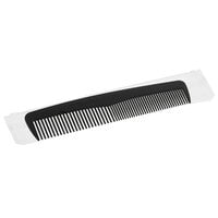Novo Essentials 4 5/8 inch Black Comb - Individually Wrapped - 1440/Case