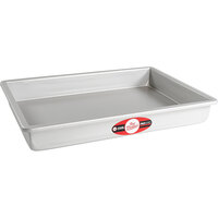 Fat Daddio's POB-10152 ProSeries 10 inch x 15 inch x 2 inch Rectangular Anodized Aluminum Straight Sided Cake Pan