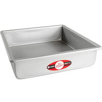 Fat Daddio's PSQ-11113 ProSeries 11 inch x 11 inch x 3 inch Square Anodized Aluminum Straight Sided Cake Pan