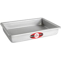 Fat Daddio's POB-11152 ProSeries 11 inch x 15 inch x 2 inch Rectangular Anodized Aluminum Straight Sided Cake Pan