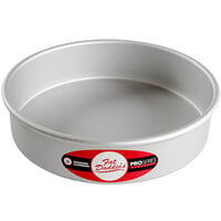 Fat Daddio's PRD-82 ProSeries 8" x 2" Round Anodized Aluminum Straight Sided Cake / Deep Dish Pizza Pan