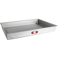 Fat Daddio's POB-16243 ProSeries 16 inch x 24 inch x 3 inch Rectangular Anodized Aluminum Straight Sided Cake Pan