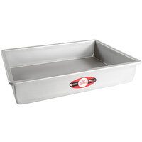 Fat Daddio's POB-10153 ProSeries 10 inch x 15 inch x 3 inch Rectangular Anodized Aluminum Straight Sided Cake Pan