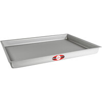 Fat Daddio's POB-16242 ProSeries 16 inch x 24 inch x 2 inch Rectangular Anodized Aluminum Straight Sided Cake Pan