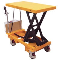 Wesco Industrial Products 273711 20 inch x 40 inch Powered Scissors Lift Table, 1100 lb. 17 inch - 40 inch Lift