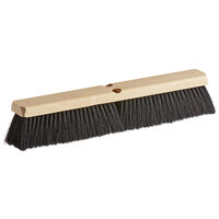 Carlisle 4505303 18" Hardwood Push Broom Head with Tampico Bristles