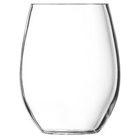 Arcoroc FM120 Outdoor Perfect 15 oz. SAN Plastic Stemless Wine Glass by Arc Cardinal   - 36/Case