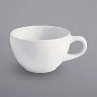 Corona by GET Enterprises PA1101904224 Actualite 3.7 oz. Bright White Porcelain Espresso / Tea Cup - 24/Case