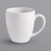 Corona by GET Enterprises PA1101526424 Actualite 13.3 oz. Bright White Porcelain Selecta Mug - 24/Case