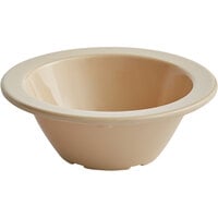 Acopa Foundations 5 oz. Tan Narrow Rim Melamine Fruit Dish - 12/Case