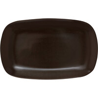 Corona by GET Enterprises PP1942917612 Cosmos 13 7/16" x 8 1/4" Mercury Coupe Platter - 12/Case