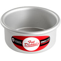 Fat Daddio's Anodized Aluminum Round Cheesecake Pan with Removable Bottom, 9 x 3