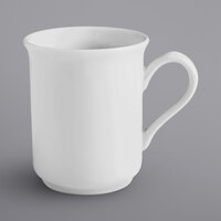 Corona by GET Enterprises PA1101606124 Actualite 11 oz. Bright White Porcelain Mug - 24/Case