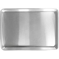 Fat Daddio's SP-HALF Half Size 13" x 18" 18-Gauge Wire in Rim Aluminum Bun Pan / Sheet Pan