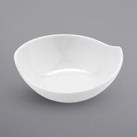 Corona by GET Enterprises PA1101617024 Actualite 2.9 oz. Bright White Porcelain Geometric Bowl - 24/Case