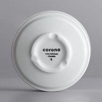 Corona by GET Enterprises PA1101905124 Actualite 11 oz. Bright White Stackable Porcelain Soup Cup - 24/Case
