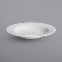 Corona by GET Enterprises PA1101703624 Actualite 9.7 oz. Bright White Wide Rim Porcelain Soup Bowl - 24/Case