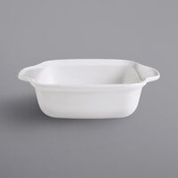 Corona by GET Enterprises PA1101809024 Actualite 21.2 oz. Bright White Porcelain Casserole Dish - 24/Case