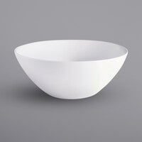 Corona by GET Enterprises PA1101527512 Actualite 57.5 oz. Bright White Porcelain Salad Bowl - 12/Case