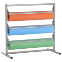 Bulman T343R-30 30" Three Deck Tower Paper Rack with Serrated Blade